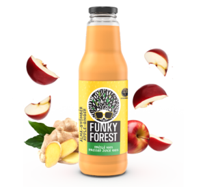 Funky Forest® 100%-os préslé, alma-gyömbér 750 ml