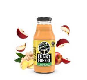 Funky Forest® 100%-os préslé, alma-gyömbér 330 ml