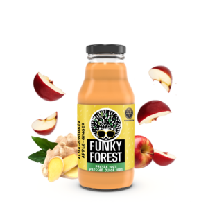 Funky Forest® 100%-os préslé, alma-gyömbér 330 ml