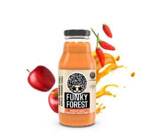 Funky Forest® 100%-os préslé, alma-mangó-chili 330 ml
