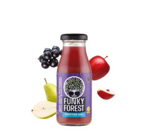 Funky Forest® 100%-os smoothie, alma-körte-feketeribizli 200 ml