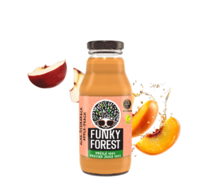 Funky Forest® 100%-os préslé, alma-őszibarack 330 ml