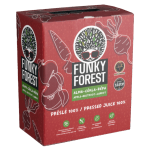 Funky Forest® 100%-os préslé, alma-cékla-répa 3L Bag-in-Box