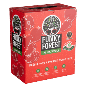 Funky Forest® 100%-os préslé, alma 3L Bag-in-Box